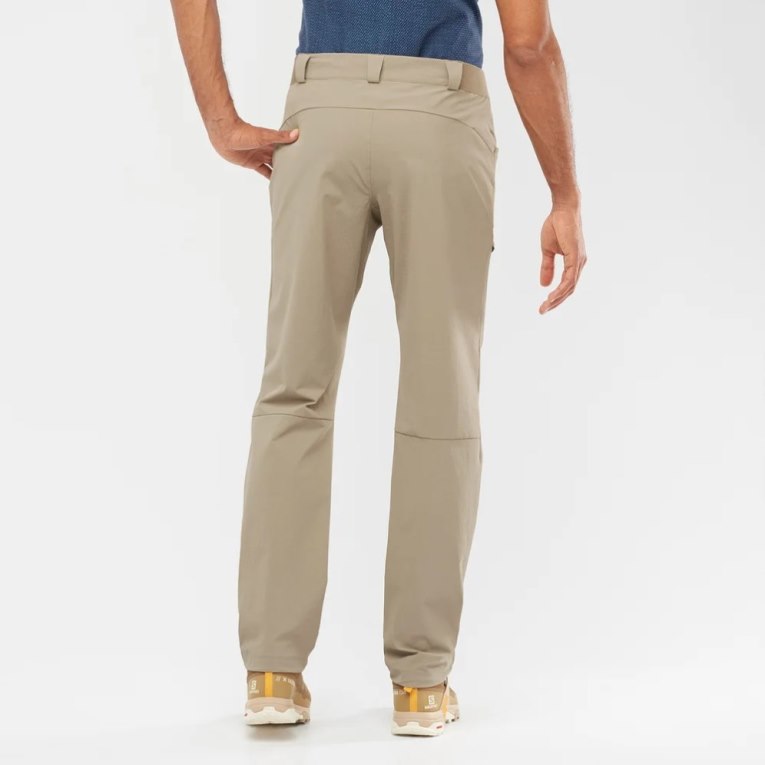 Khaki Salomon Wayfarer Men's Sport Pants | PH 23685C